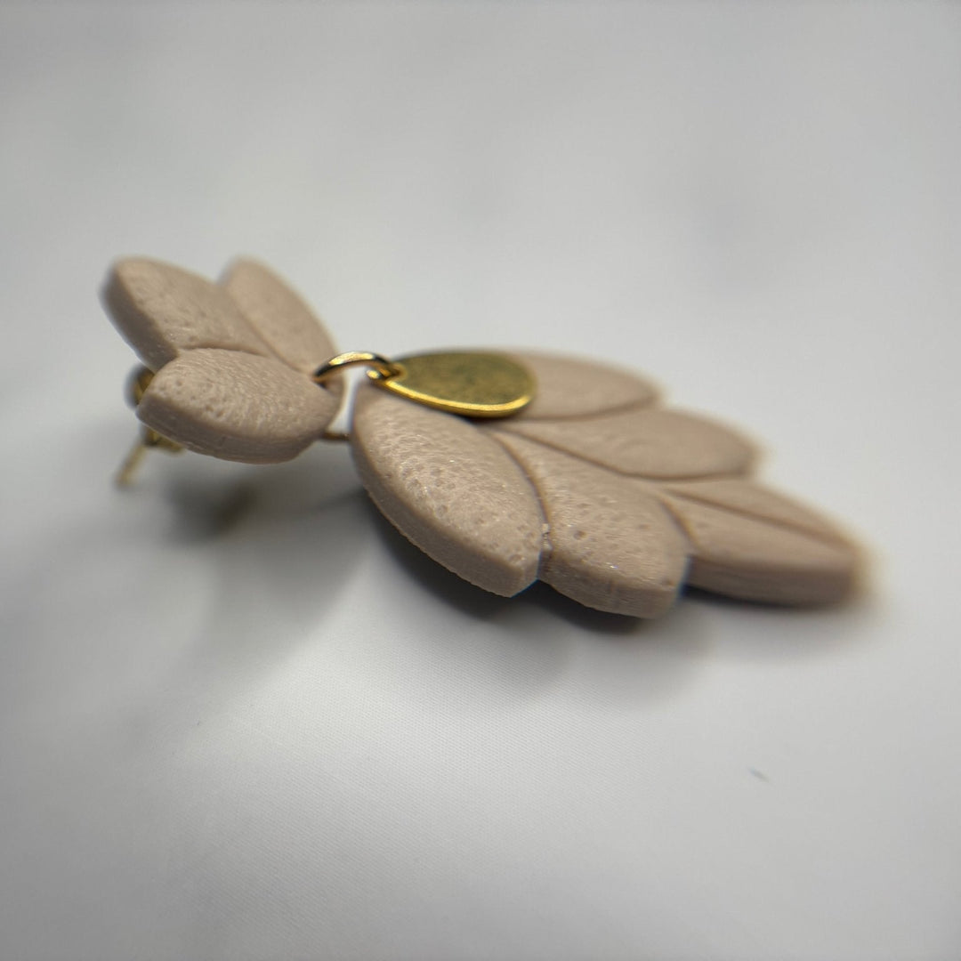 Flora oorbellen – Bloemdesign met chique druppel - Blossoms Beauty