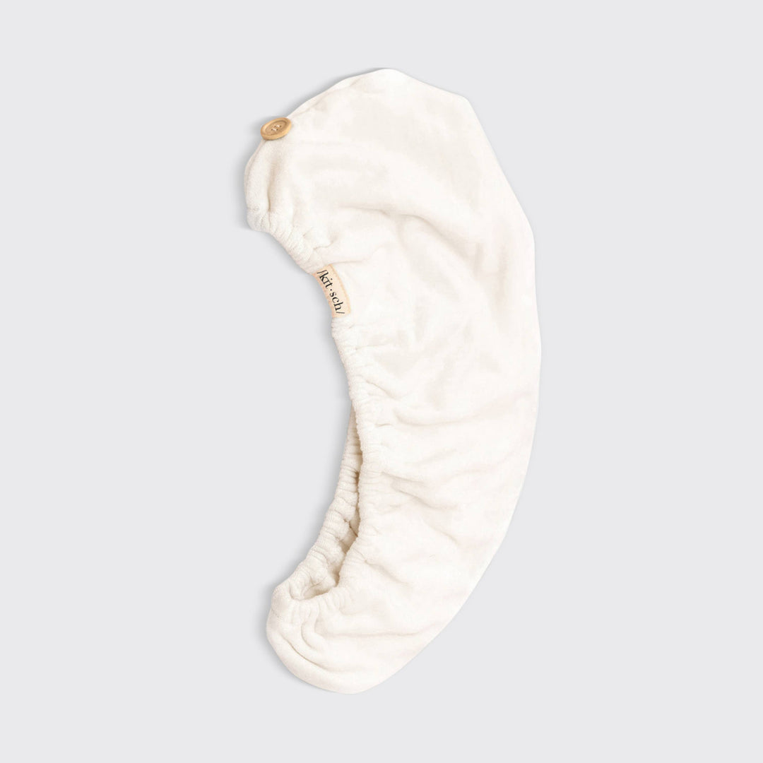 KITSCH – Sneldrogende Haarhanddoek – Ivoor