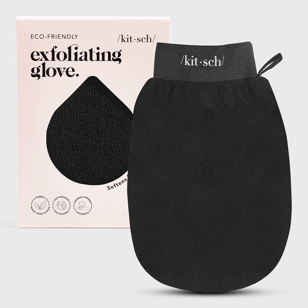 KITSCH – Exfoliërende Handschoen – Zwart