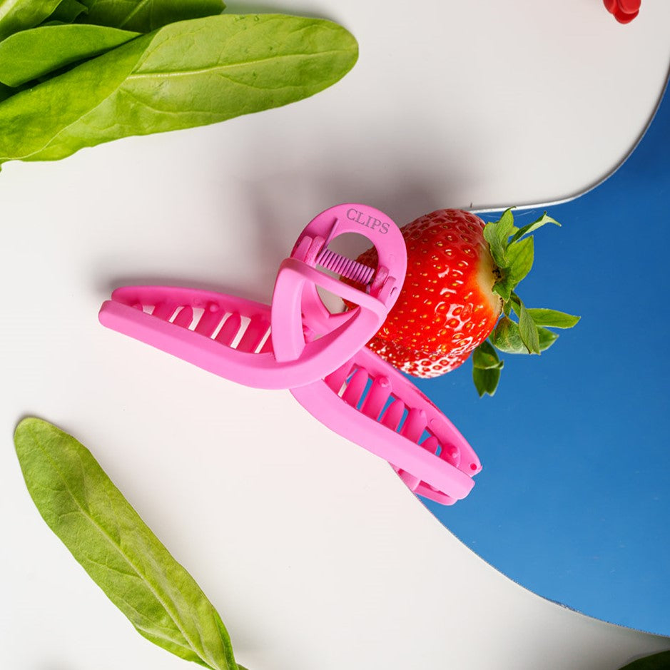Fay minimalistische clip fuxia