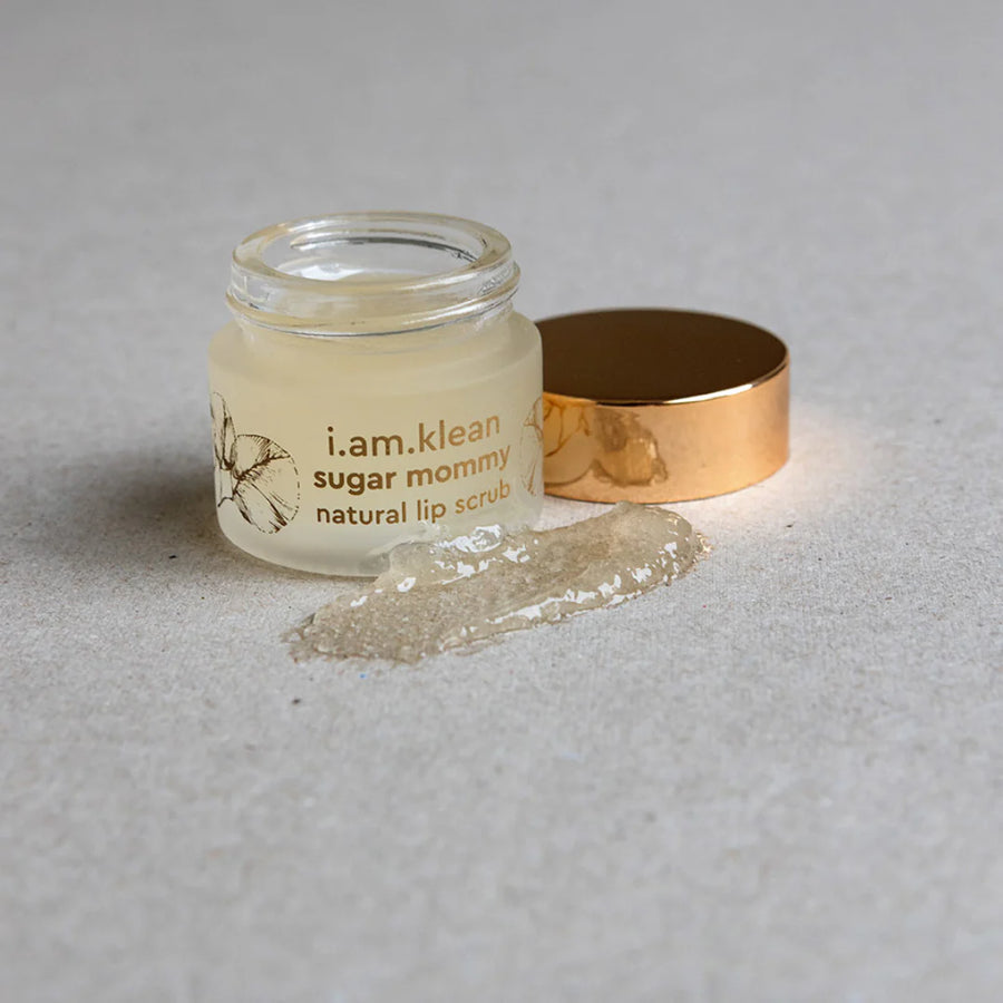 Natural lip scrub