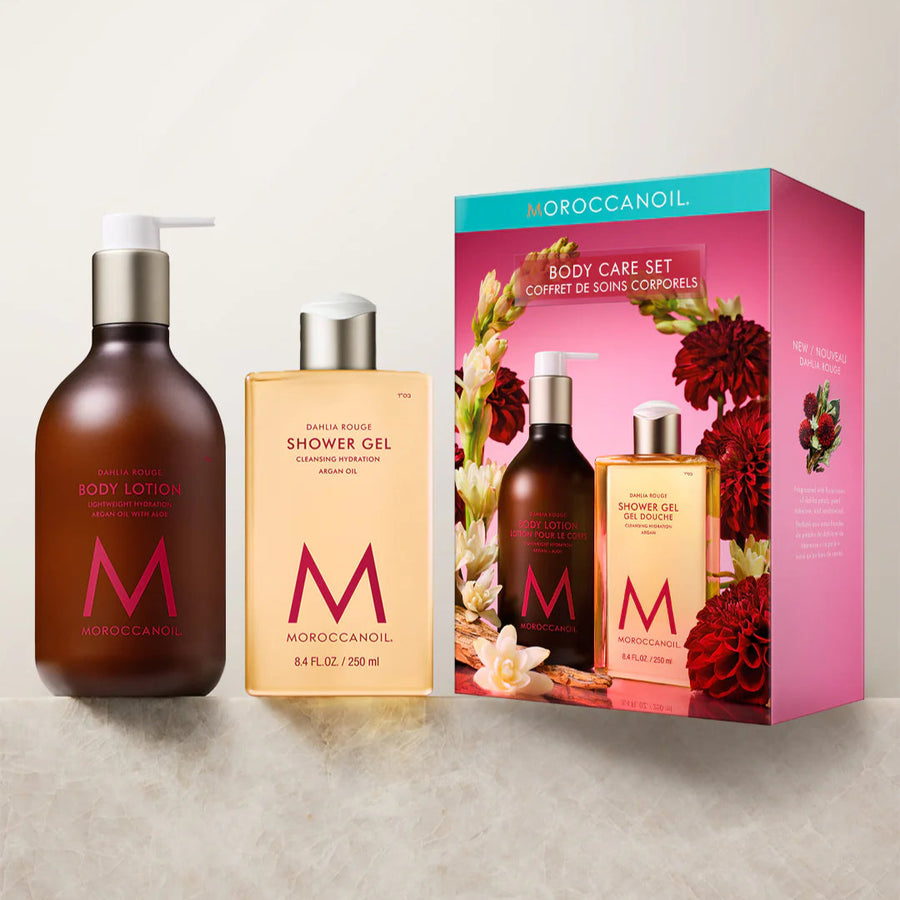 Dahlia rouge body care set