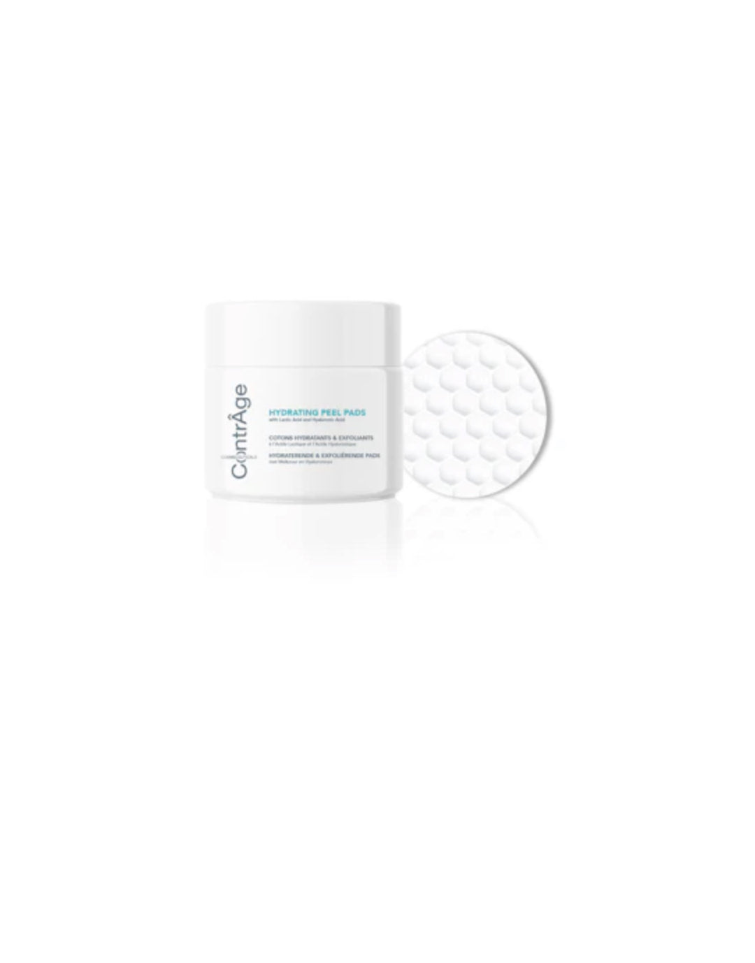 Contrâge Hydrating Peel Pads – Exfoliërende & Hydraterende Pads (60 stuks)