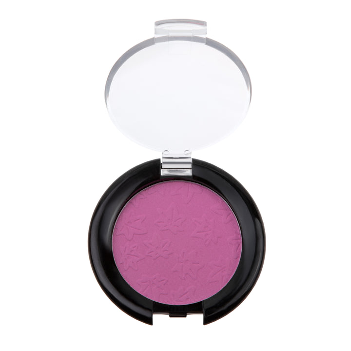 Ultrafijne blush in levendige paarse tint voor een natuurlijke, gezonde gloed, speciaal voor gevoelige kinderhuid.