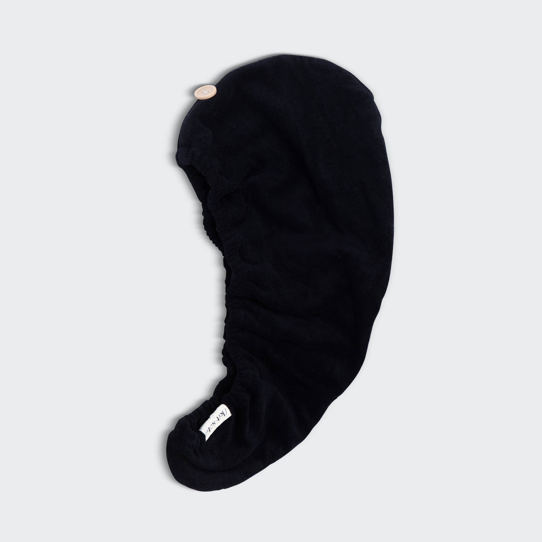 KITSCH – Sneldrogende Haarhanddoek Eco Black