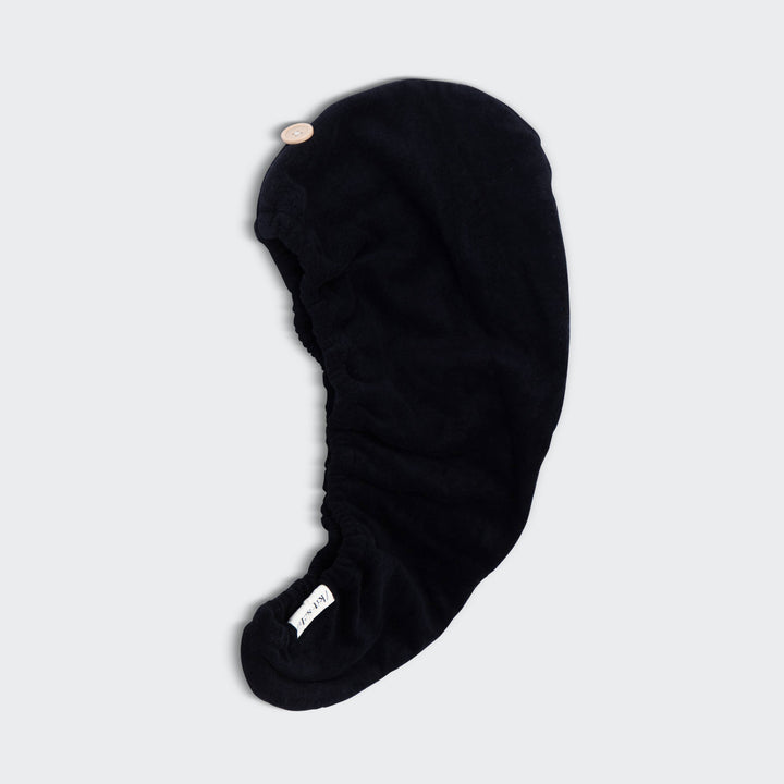 KITSCH – Sneldrogende Haarhanddoek Eco Black