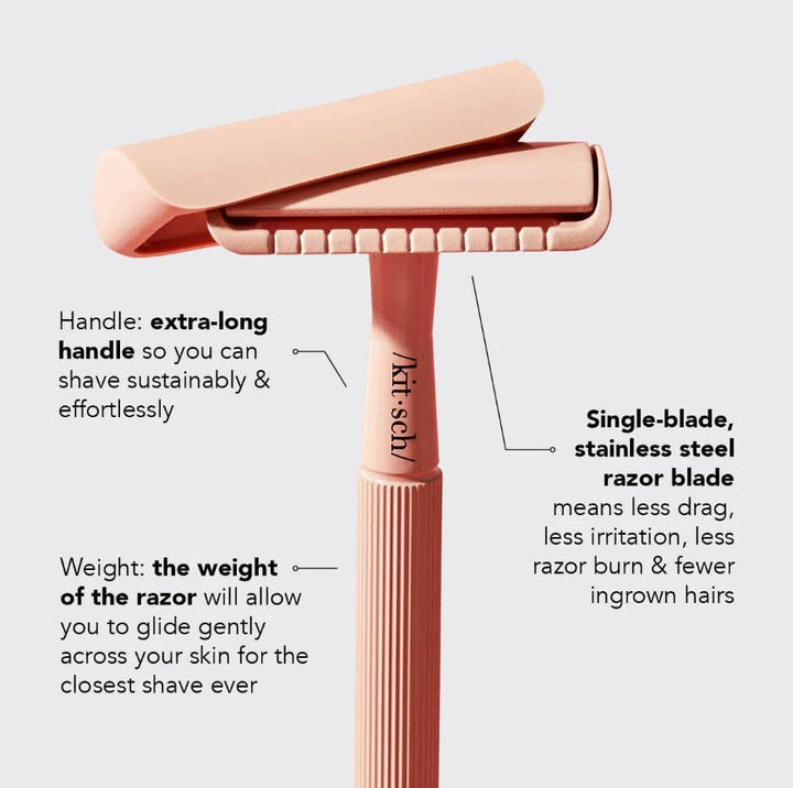 KITSCH – Safety Razor – Terracotta
