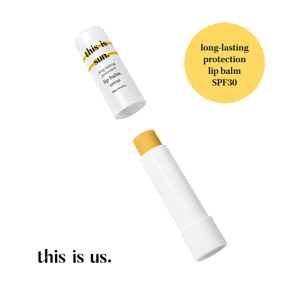 Lippenbalsem SPF30 met langdurige bescherming, verrijkt met natuurlijke ingrediënten voor gezonde lippen.