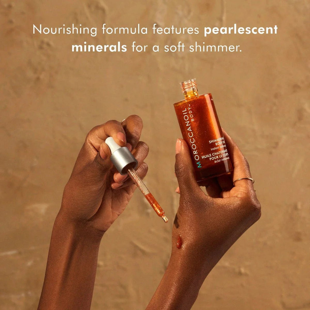 Moroccanoil Shimmering Body Oil 50ml – Stralende glow & verzorging - Blossoms Beauty
