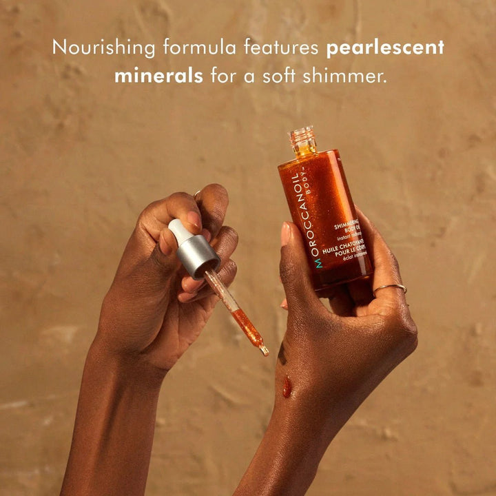 Moroccanoil Shimmering Body Oil 50ml – Stralende glow & verzorging - Blossoms Beauty
